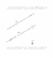 CABLES pour Kawasaki KX125 2006