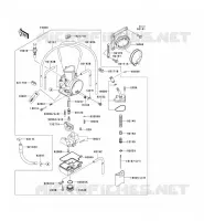 CARBURATEUR pour Kawasaki KX125 2006