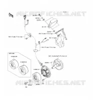 G&Eacute;N&Eacute;RATEUR pour Kawasaki KX125 2006