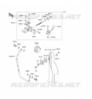 MAITRE CYLINDRE AV pour Kawasaki KX125 2006