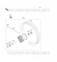PIECE EN OPTION pour Kawasaki KX125 2006