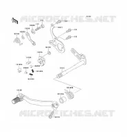 SELECTEUR pour Kawasaki KX125 2006