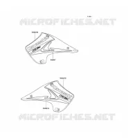 STICKER pour Kawasaki KX125 2006