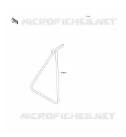 BEQUILLES pour Kawasaki KX125 2007