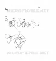 FILTRE A AIR pour Kawasaki KX125 2007