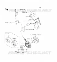 G&Eacute;N&Eacute;RATEUR pour Kawasaki KX125 2007
