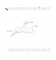 LABEL pour Kawasaki KX125 2007