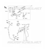 MAITRE CYLINDRE AV pour Kawasaki KX125 2007