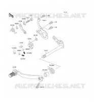 SELECTEUR pour Kawasaki KX125 2007