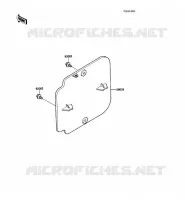 ACCESSOIRE pour Kawasaki KX250 1988