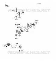 SELECTEUR pour Kawasaki KX250 1988