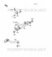SELECTEUR pour Kawasaki KX250 1988