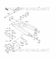 BRAS OSCILLANT pour Kawasaki KX250 1990