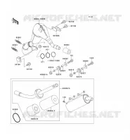 &Eacute;CHAPPEMENT pour Kawasaki KX250 1990