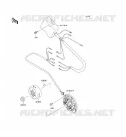 G&Eacute;N&Eacute;RATEUR pour Kawasaki KX250 1990