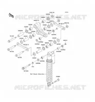 SUSPENSION pour Kawasaki KX250 1990