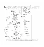 CARBURATEUR pour Kawasaki KX250 1995