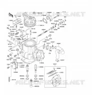 CULASSE/CYLINDRE pour Kawasaki KX250 1995