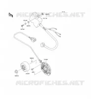 G&Eacute;N&Eacute;RATEUR pour Kawasaki KX250 1995