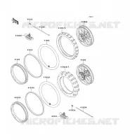 PNEUS pour Kawasaki KX250 1995