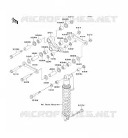 SUSPENSION pour Kawasaki KX250 1995