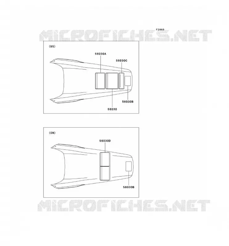 LABEL Kawasaki TOUT-TERRAIN 250 2003 KX250  KX250-M1