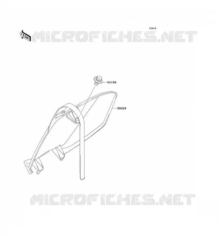ACCESSOIRE Kawasaki TOUT-TERRAIN 250 2004 KX250F  KX250-N1