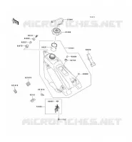 RESERVOIR CARBURANT pour Kawasaki KX250 2006