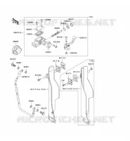 MAITRE CYLINDRE AV pour Kawasaki KX250 2008