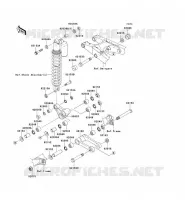 SUSPENSION pour Kawasaki KX250 2008