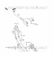 CHASSIS EQUIPMENT ELECTRIQUE pour Kawasaki KX250F 2009