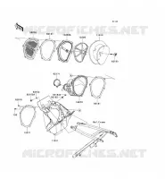 FILTRE A AIR pour Kawasaki KX250F 2009