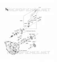 MECANISME DE KICK pour Kawasaki KX250F 2009