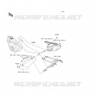 SELLE pour Kawasaki KX250F 2009