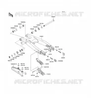 BRAS OSCILLANT pour Kawasaki KX250F 2009