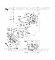 CARTER MOTEUR(S) pour Kawasaki KX250F 2009