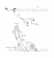 CHASSIS EQUIPMENT ELECTRIQUE pour Kawasaki KX250F 2009