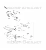 &Eacute;CHAPPEMENT pour Kawasaki KX250F 2009