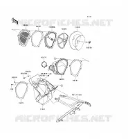 FILTRE A AIR pour Kawasaki KX250F 2009