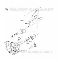 MECANISME DE KICK pour Kawasaki KX250F 2009