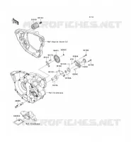 POMPE A HUILE pour Kawasaki KX250F 2009