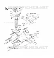SUSPENSION pour Kawasaki KX250F 2009