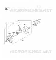 VILEBREQUIN pour Kawasaki KX250F 2009