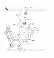 RESERVOIR CARBURANT pour Kawasaki KX450F 2006