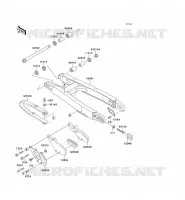 BRAS OSCILLANT pour Kawasaki KX500 1998