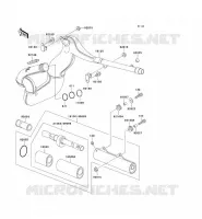 &Eacute;CHAPPEMENT pour Kawasaki KX500 1998
