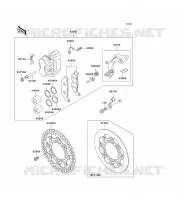 FREIN AVANT pour Kawasaki KX500 1998