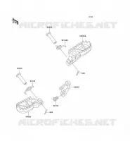 REPOSE PIED pour Kawasaki KX500 1998