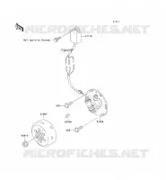G&Eacute;N&Eacute;RATEUR pour Kawasaki KX500 1999