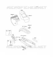 LABEL pour Kawasaki KX500 1999